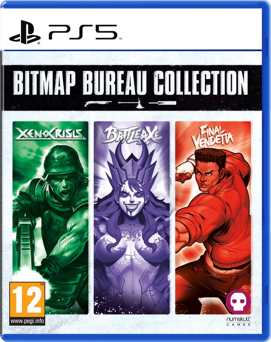 Numskull Bitmap Bureau Collection (Xeno Crisis. Battle Axe.F.Vendetta) PS5