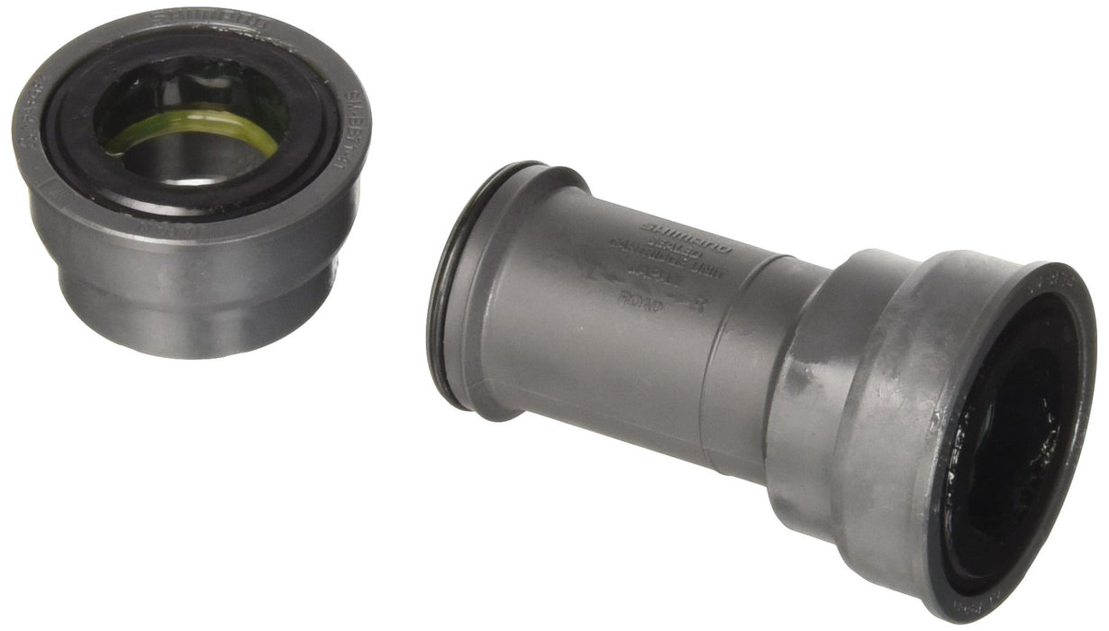 SHIMANO Unisex Sm-bb71 SM BB71 Road Press Fit Bottom Bracket with Inner Cover Black 70 118 mm, Black, 70-118 mm UK