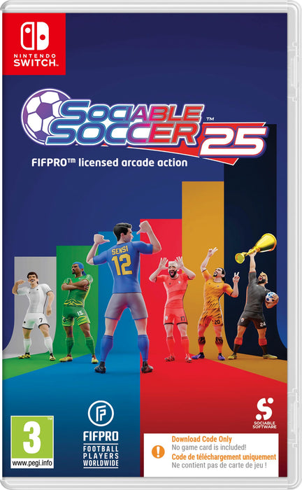 Sociable Soccer 24 Sociable Soccer 25 ( Code in A Box) Switch
