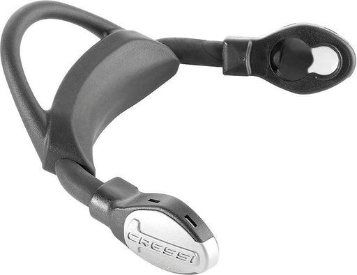 Cressi EBS Fin Strap (Ara/Pro Light/Frog), Black, Regular Fit (S/M - M/L)