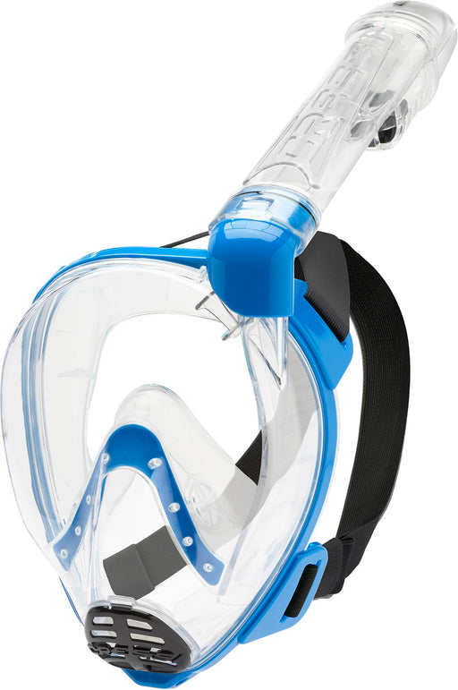 Cressi Baron XS Full Face Masks, Clear/Blue, XS