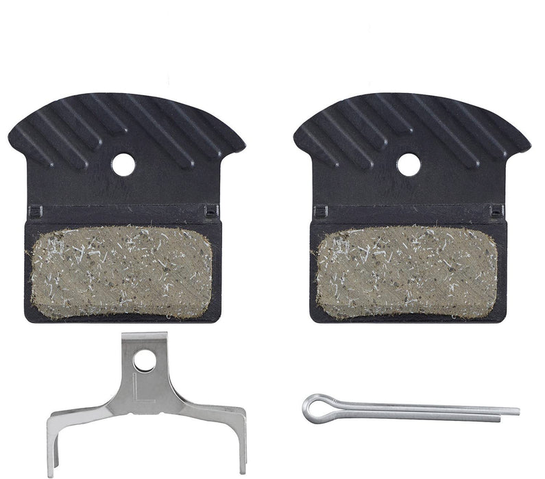 Shimano Disc Brake Pad Set Resin J05AIncl Spring/Split Pin 25Pairs