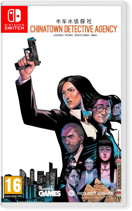Red Art Games Chinatown Detective Agency Switch