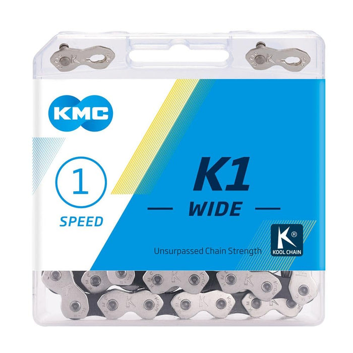 KMC BK1WNB110 K1 Wide Silver-Black x 110L-Box