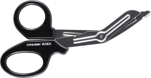 Cressi Stainless Steel Dive Shears for Cutting Through Underwater Debris - Easy Storage and Access - Haka Scissors- Designed in Italy