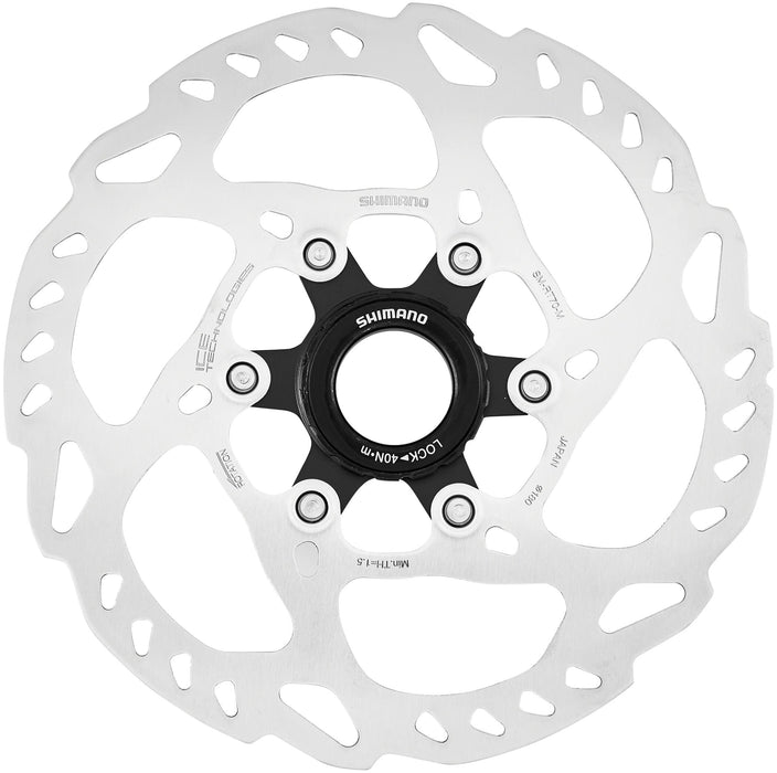 Shimano Rotor 203mm Center LockSM-RT70 w/ Lock Ring Ice-Tech