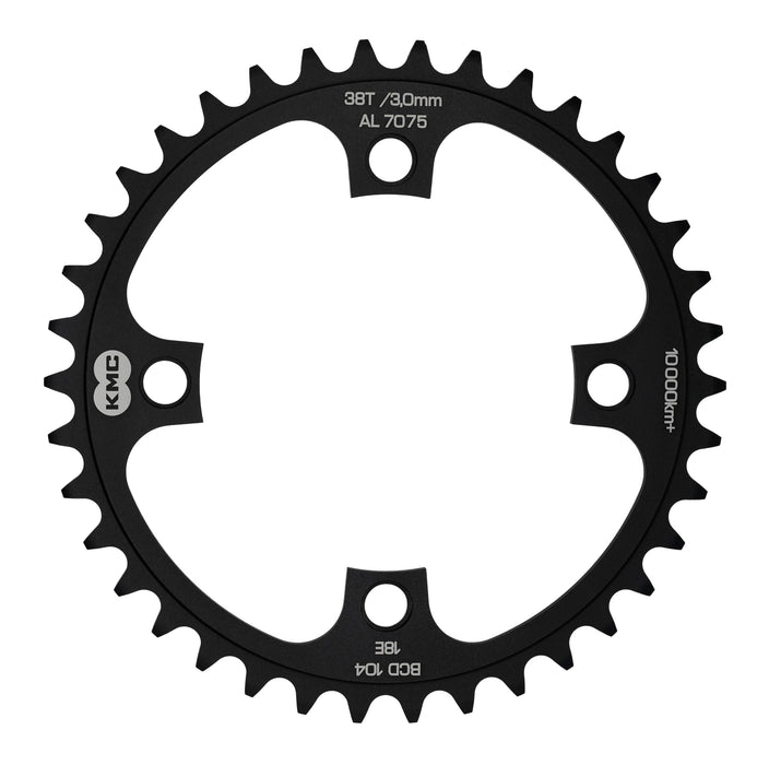 KMC BFCR00338 FC 38T 3mm BCD104 AL7075 Black