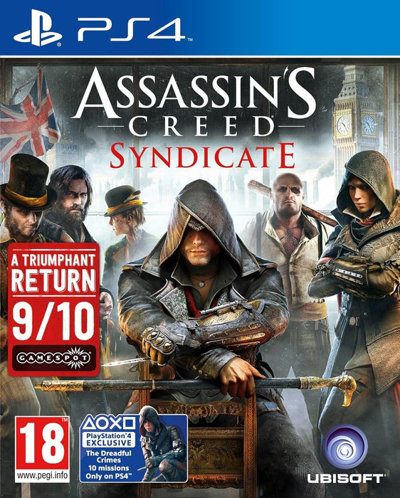 UBISOFT Assassin's Creed Syndicate (Exclusive The Dreadful Crimes 10 Missions) PS4