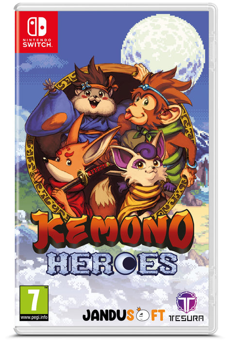 Tesura Games Kemono Heroes Switch