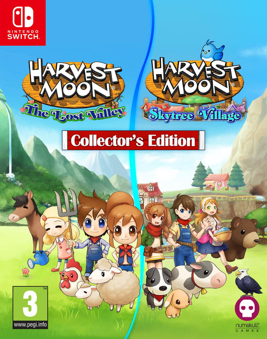Numskull Harvest Moon:The Lost Valley & Skytree Village Collector Edition Switch