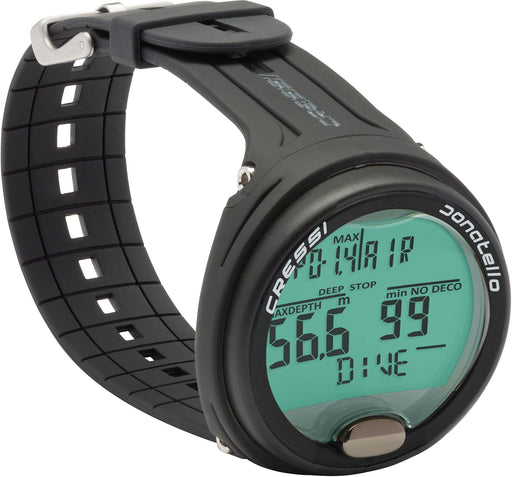 Cressi Donatello Wrist Computers, Black/Black