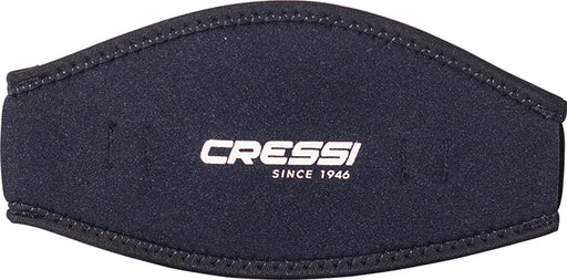 Cressi Neoprene Mask Strap Cover, Black