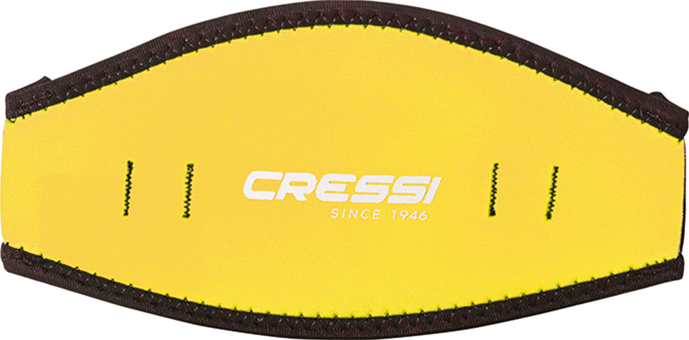 Cressi Neoprene Mask Strap Cover, Yellow