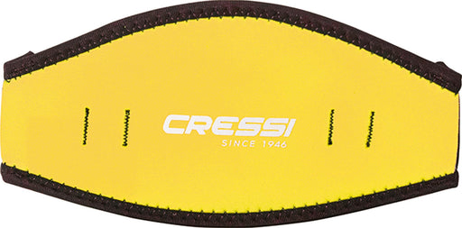 Cressi Neoprene Mask Strap Cover, Yellow