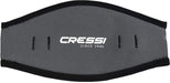 Cressi Neoprene Mask Strap Cover, Grey