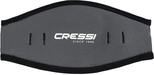 Cressi Neoprene Mask Strap Cover, Grey