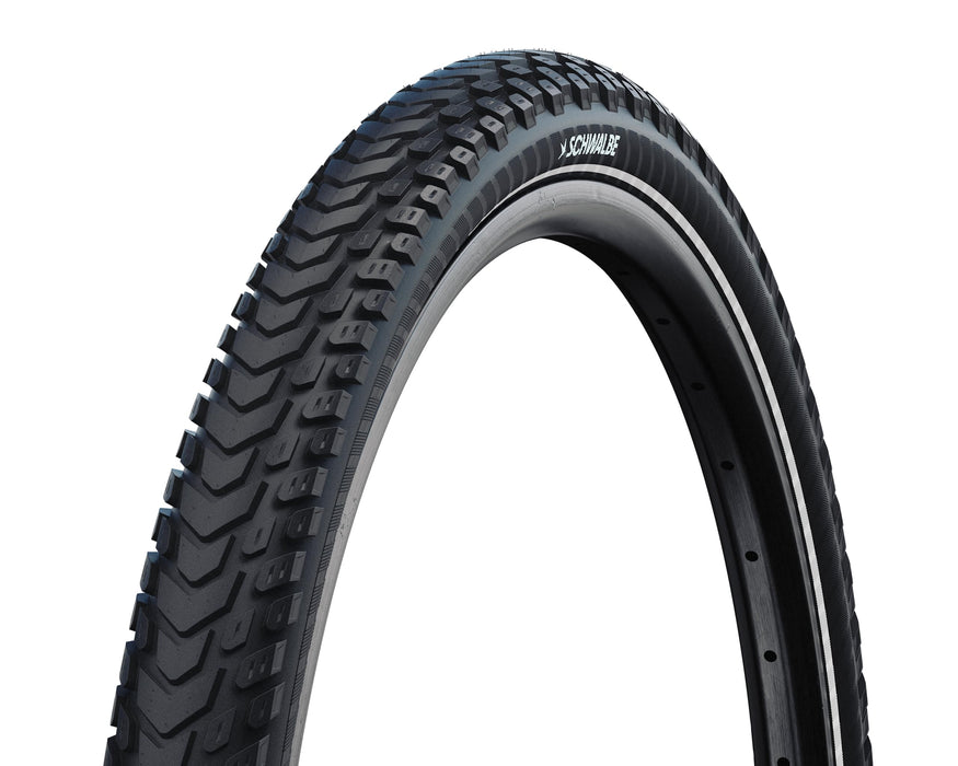 Schwalbe Marathon Mondial Tyre, Black/Reflective, RaceGuard, 28x1.75 (47-622)