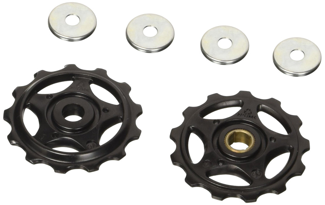 SHIMANO RD-M410 Alivio Unisex Adult Gear Pulley, Black, ON