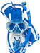 Cressi Rocks Pro Dry Set, Blue/White, L/XL
