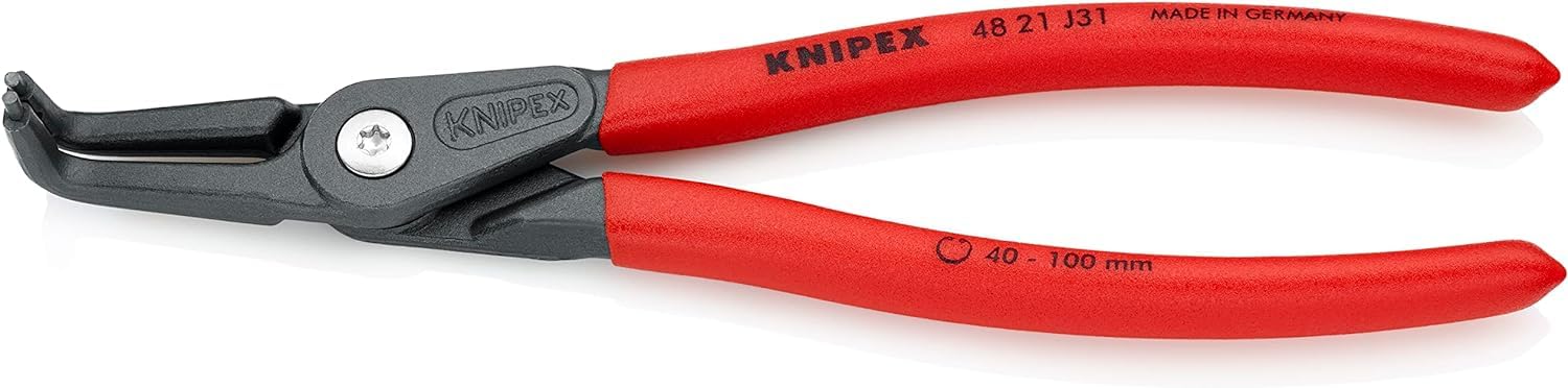 Knipex 48 21 J31 SB Precision Circlip Pliers 40-100mm 90° angled