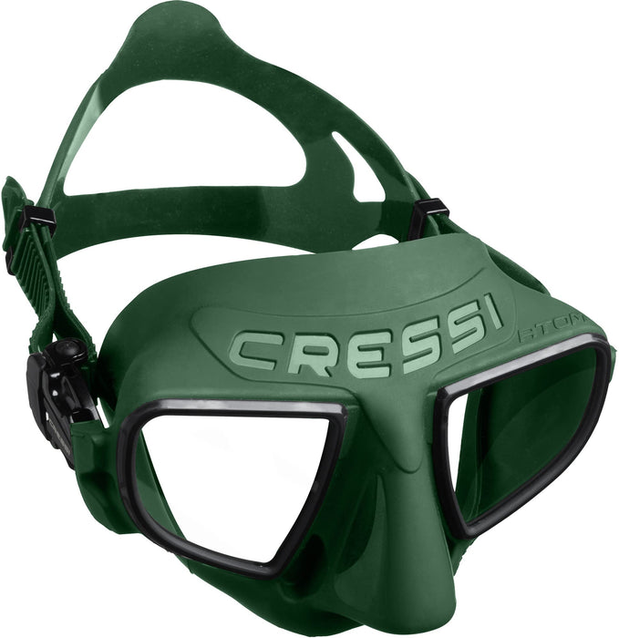 Cressi Atom, Green/Black, Clear Lens