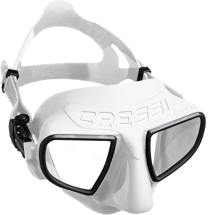 Cressi Atom, White/Black, Clear Lens