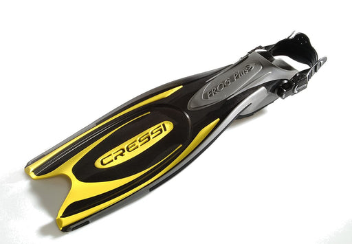 Cressi Frog Plus, black/yellow, XS/S