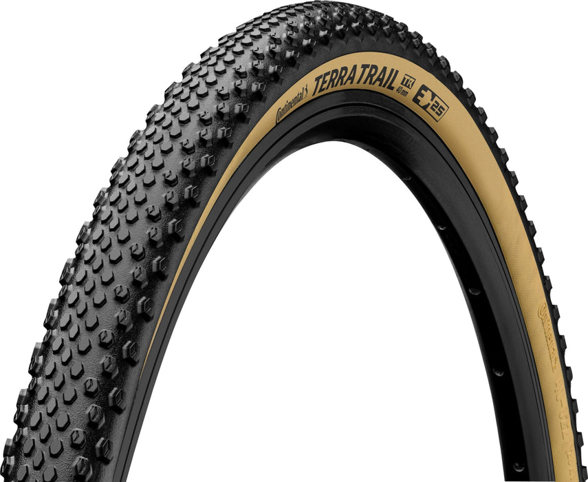Gravel & CX Tires Terra Trail 700 x 40 Cream Sidewall Fold Protection TR + Black Chili