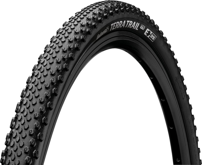 Continental Terra Trail 700 x 45 Foldable Bike Tire with Shieldwall TR + Puregrip - Black