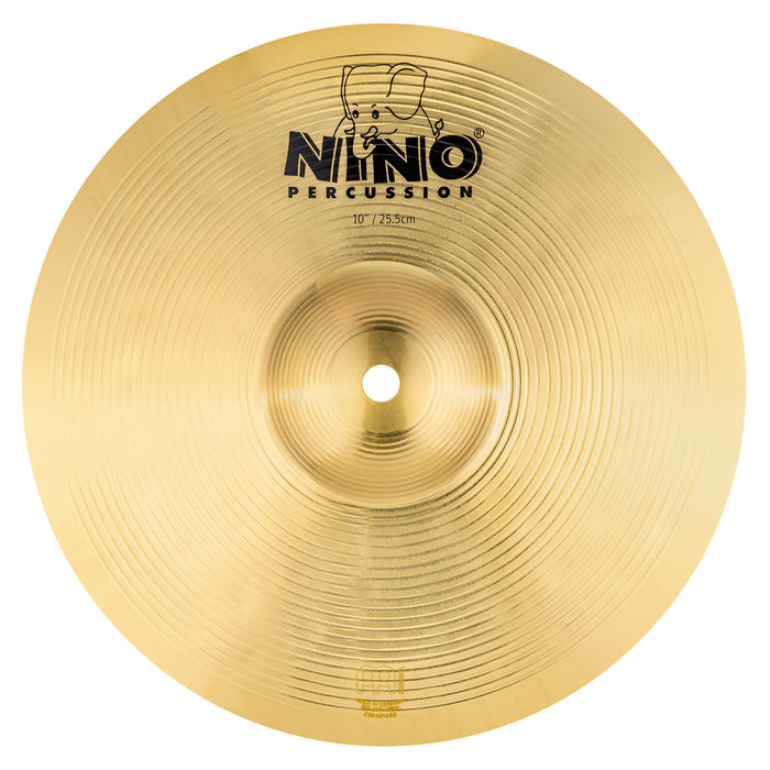 NINO Percussion Cymbal MS63 Brass - 10"