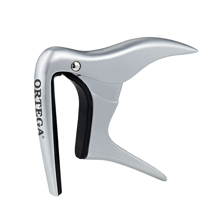 ORTEGA Curved Guitar Capo - Chrome