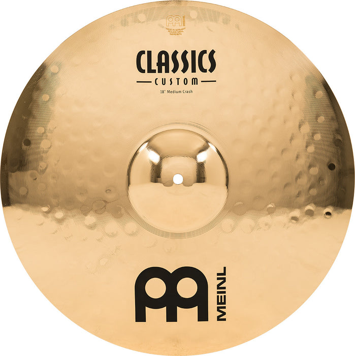 MEINL Cymbals Classics Custom Brilliant Medium Crash - 18"