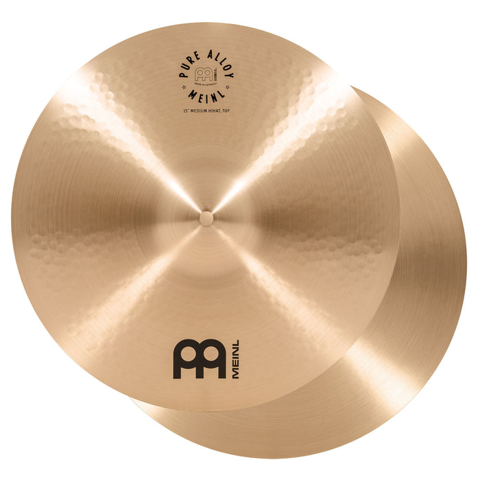 MEINL Cymbals Pure Alloy Medium Hihat - 15"