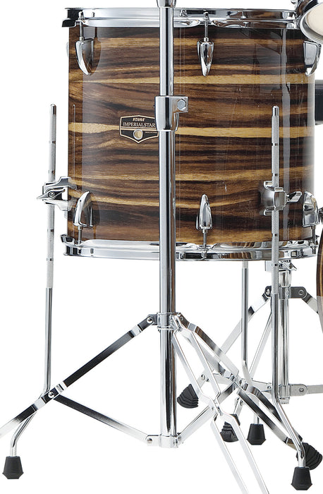 TAMA Imperialstar Floor Tom 16" x 14" - Coffee Teak Wrap/Chrome HW