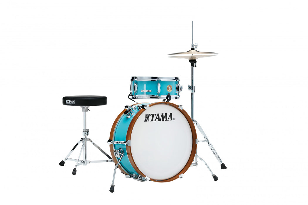 TAMA Club-Jam Mini Shell Kit 2 pcs - Aqua Blue/Chrome HW