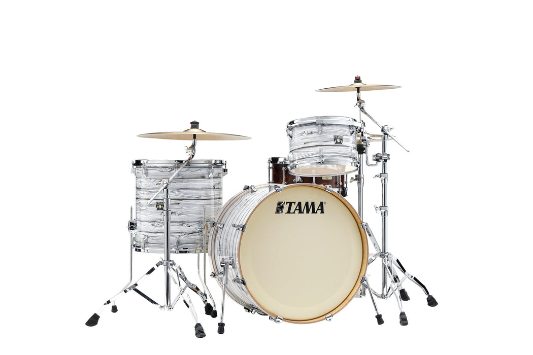 TAMA Superstar Classic Drum Set 3 pcs - Ice Ash Wrap/Chrome HW + SM5W Hardware Kit