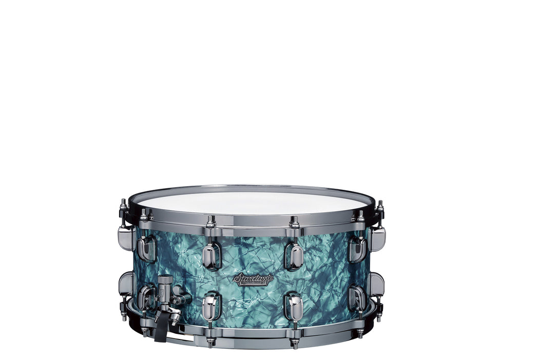TAMA Starclassic Maple Snare Drum 13" x 6" - Turquoise Pearl/Black Nickel HW