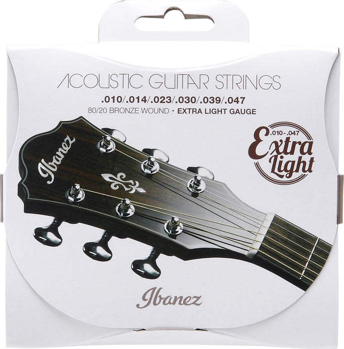 IBANEZ String Set for 6 String Acoustic Guitar - Extra Light