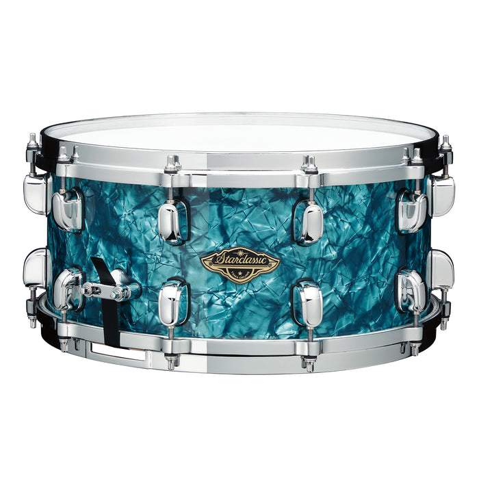 TAMA Starclassic Walnut/Birch Snare Drum 14" x 6,5" - Turquoise Pearl/Chrome HW