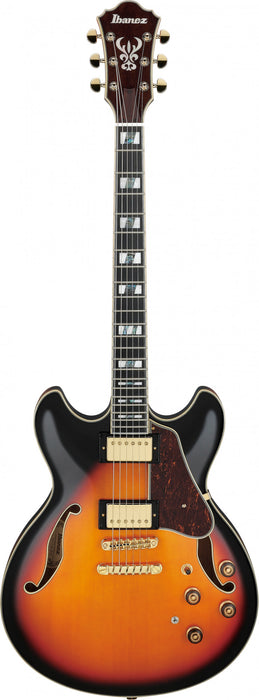 IBANEZ Artstar AS Hollow Body Guitar 6-String - Brown Sunburst + Case