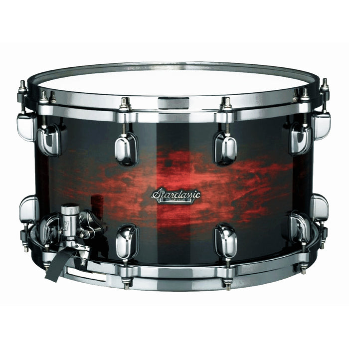 TAMA Starclassic Maple Snare Drum 14" x 6,5" - Dark Mocha Burst/Black Nickel HW