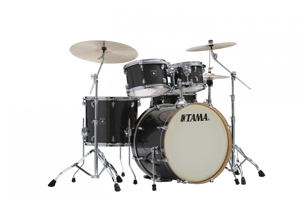 TAMA Superstar Classic Drum Set 5 pcs - Midnight Gold Sparkle/Chrome HW + SM5W Hardware Kit
