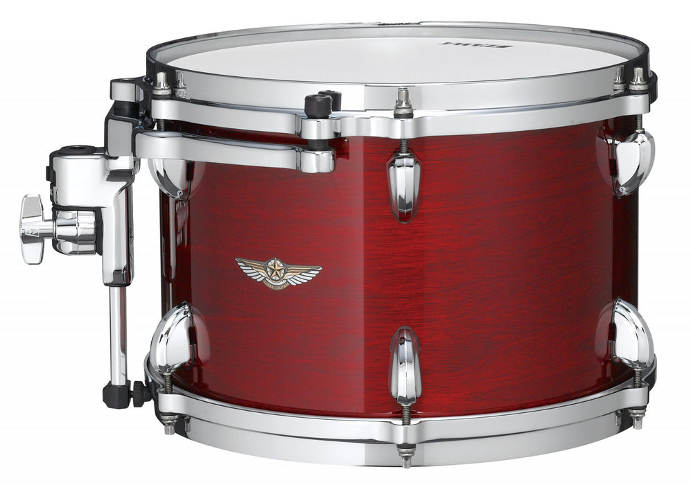 TAMA STAR Walnut Rack Tom 14" x 12" - Red Burgundy Walnut/Chrome HW