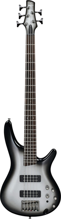 IBANEZ SR Electric Bass 5-String - Metallic Silver Sunburst