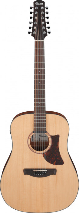IBANEZ Advanced Acoustic Grand Dreadnought Guitar 12 String - Open Pore Natural
