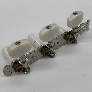 IBANEZ Machinehead Left Nickel, Pearl Knob For AEG7TN, GA5TCE3Q