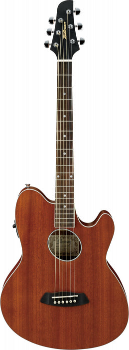 IBANEZ Talman Series Double Cutaway Acoustic Guitar 6 String w/Preamp - Open Pore Natural