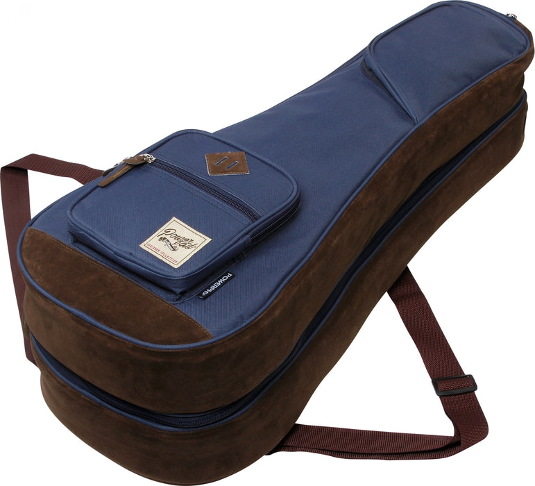 IBANEZ POWERPAD® Designer Collection Double Bag for Tenor Style and Concert Style Ukulele - Navy Blue