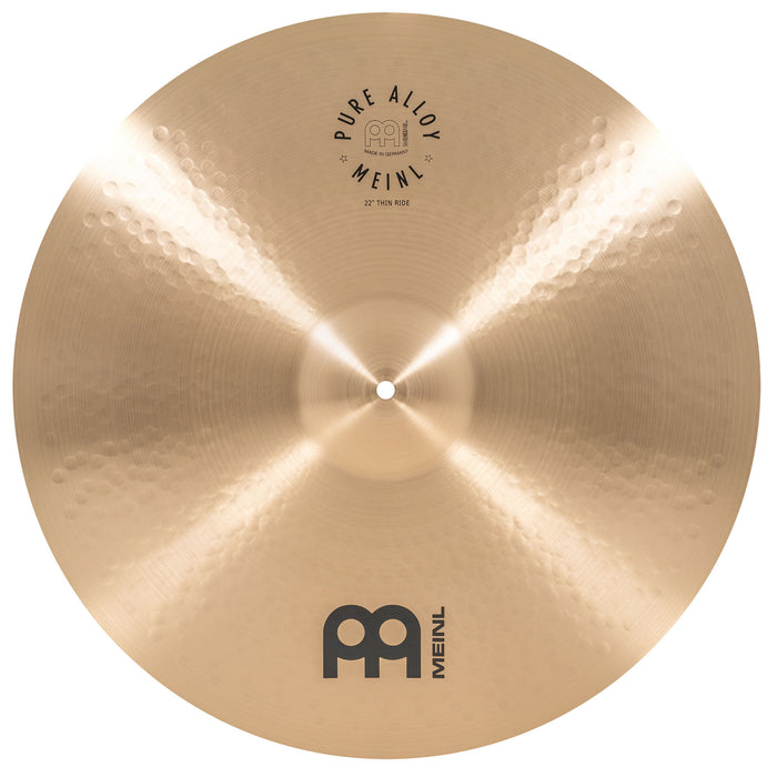 MEINL Cymbals Pure Alloy Thin Ride - 22"