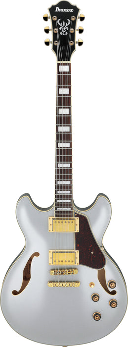 IBANEZ Artcore Hollow Body Guitar 6-String - Moonstone Silver Flat